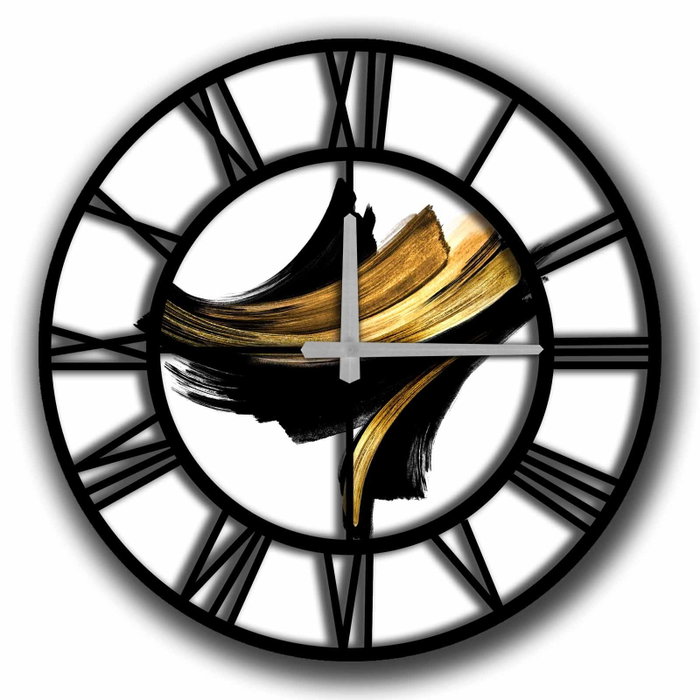 Wallity Reloj Decorativo MDF Multicolor 50 cm